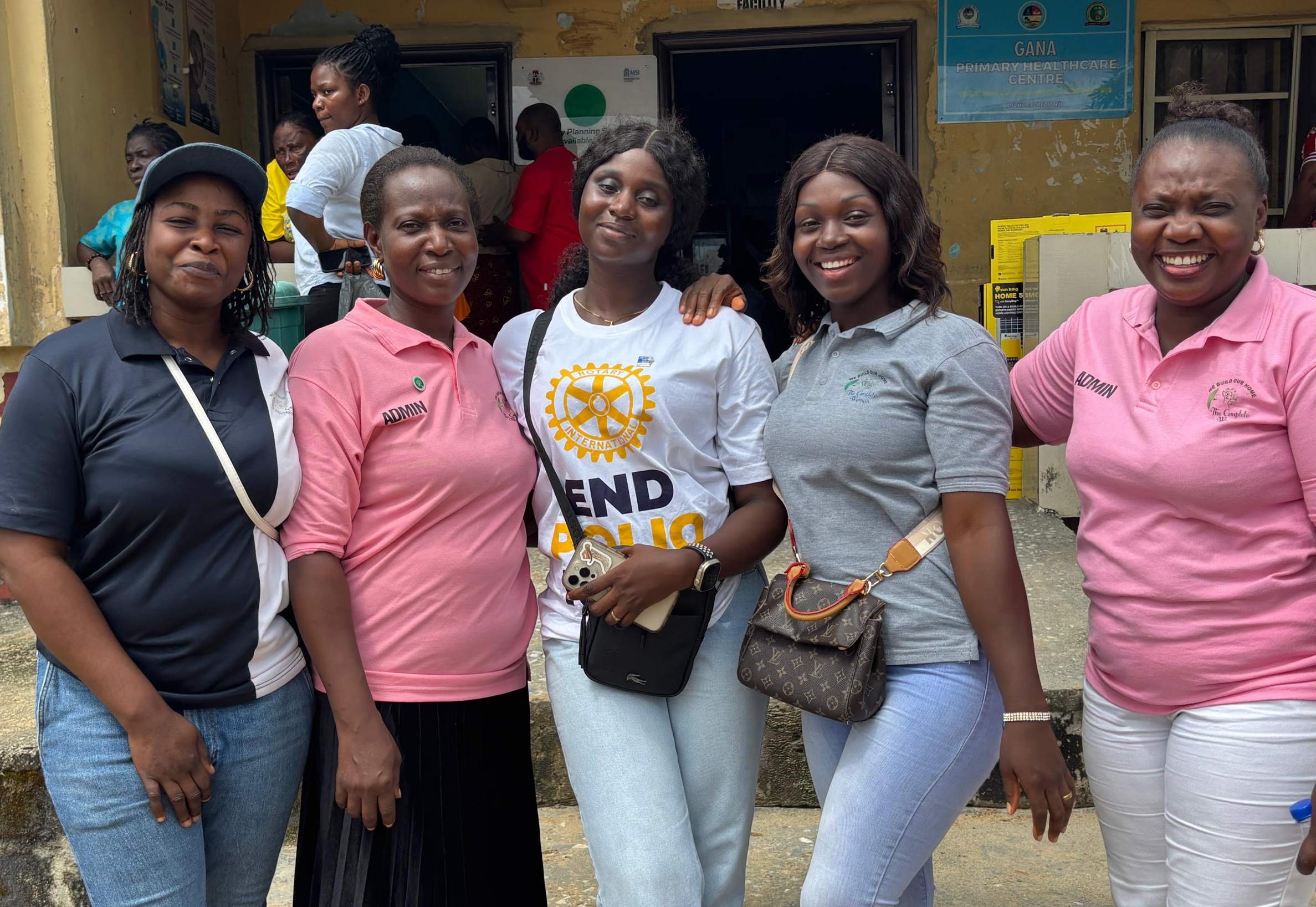 Women learning vocational skills